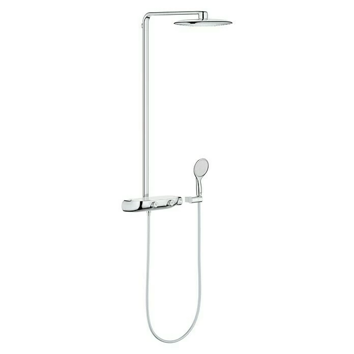 Bester Verkauf ⌛ BAUHAUS Grohe Duschsystem Rainshower SmartControl 360 Mono Mit Thermostatarmatur, Lochabstand: 100,6 Cm, Anzahl Strahlarten: 5 Stk., Chrom 🌟 1 Bester Verkauf ⌛ BAUHAUS Grohe Duschsystem Rainshower SmartControl 360 Mono Mit Thermostatarmatur, Lochabstand: 100,6 Cm, Anzahl Strahlarten: 5 Stk., Chrom 🌟