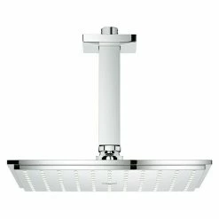 Budget 🤩 BAUHAUS Grohe Kopfbrausen-Set Rainshower Allure 230 23 X 23 Cm, 9,5 L/min Bei 3 Bar, Deckenmontage, Chrom 🔥