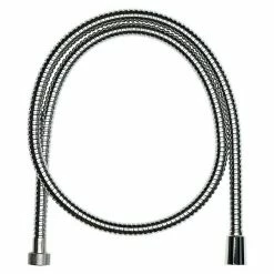 Auslauf 🛒 BAUHAUS Camargue Brauseschlauch Länge: 160 Cm, ½″, Edelstahl, Chrom 🧨