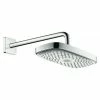 Bestes Angebot 👏 BAUHAUS Hansgrohe Kopfbrausen-Set Raindance Select E 300 16 X 30 Cm, 15 L/min Bei 3 Bar, Wandmontage, Chrom 😉