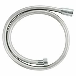 Billig 😉 BAUHAUS Grohe Brauseschlauch Silverflex Longlife Länge: 100 Cm, ½″, Kunststoff, Chrom ⌛