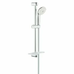 Bestes Angebot 👍 BAUHAUS Grohe Brausegarnitur Tempesta 100 2 Lochabstand: 62 Cm, Art Strahl: Rain, Massagestrahl, Rain O², Chrom 😀