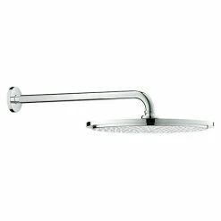 Bester Verkauf 🔥 BAUHAUS Grohe Kopfbrausen-Set Rainshower Cosmopolitan 310 Durchmesser: 31 Cm, 9,5 L/min Bei 3 Bar, Wandmontage, Chrom 👍