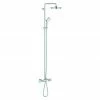 Aktion 🥰 BAUHAUS Grohe Tempesta Cosmopolitan Duschsystem 210 Mit Badewannenarmatur, Lochabstand: 147,1 Cm, Anzahl Strahlarten: 1 Stk., Chrom ✨
