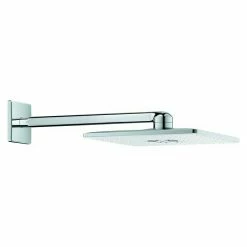 Angebote ❤️ BAUHAUS Grohe Kopfbrausen-Set Rainshower Smartactive 310 Cube 31 X 31 Cm, 25 L/min Bei 3 Bar, Wandmontage, Moonwhite/Chrom 🔔