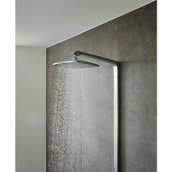 Beste Bewertungen von 👏 BAUHAUS Hansgrohe Duschsystem Raindance E Showerpipe 360 Mit Thermostatarmatur, Anzahl Strahlarten: 3 Stk., Chrom, Höhe: 106,6 Cm ⌛ -Duschsysteme Verkäufe 12 948