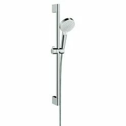 Rabatt ✨ BAUHAUS Hansgrohe Crometta Brausegarnitur Vario Lochabstand: 62,5 Cm, Art Strahl: Rain, IntenseRain, Chrom 👏
